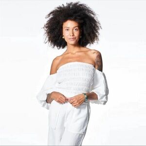 Young Fabulous & Broke YFB Yacht Top White Small excellent condition